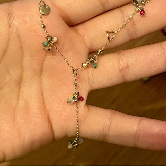 BNWT LOFT long gold necklace - Picture 4 of 12